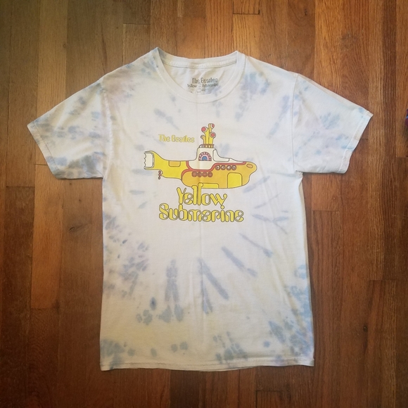 The Beatles Yellow Submarine Tye Dye Tee Music Band Tee 2020 Sz XS Cotton - Picture 3 of 13